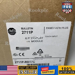 Nuevo Allen Bradley 2711P-RDT7C HMI PanelView Plus 700 Ser C PANTALLA EE. UU. Impuestos gratuitos - Imagen 1 de 2