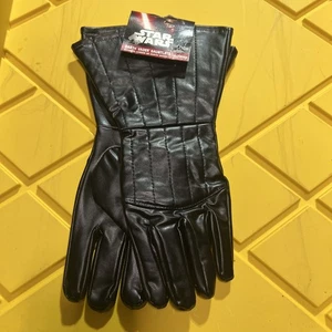 Kinder Deluxe Darth Vader Handschuhe Stulpen - Kostüme Marke USA - Bild 1 von 5
