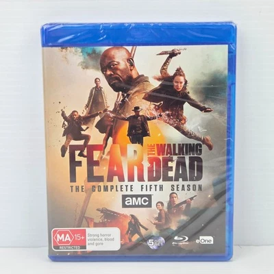 Fear the Walking Dead Season 5 | Blu-Ray Set Lennie James Kim Dickens AMC Reg B - image 1 of 2