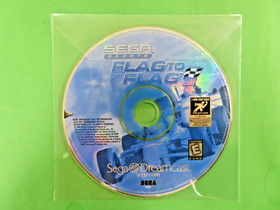 SEGA SPORTS FLAG TO FLAG - SEGA DREAMCAST VIDEO GAME TESTED WORKS
