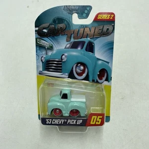 Car Tuned '53 Chevy Pickup Truck Blue Diecast Series 2 2024 MGA Brand New 1:64 - Picture 1 of 2