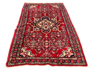 Elegant hand-knotted Oriental carpet Hamadan Hamedan 155 x 85 cm rug carpet - Picture 1 of 18
