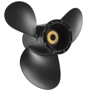 OEM Upgrade 9 1/4x10 Alluminio Barca Elica Fuoribordo Adatto Motori Suzuki 8-20... - Foto 1 di 8