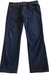 Joes The Brixton Straight Narrow Slim Jeans Men 34 X 27 Blue Denim Capri Short - Picture 1 of 11