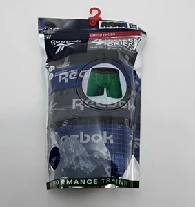 Reebok Performance Training Boxer Briefs 4 Pack Limited Ed. Size M 32-34 New - Picture 1 of 7