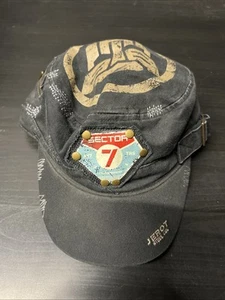 Transformers Sector 7 Universal Studios Cadet Military Black Hat Baseball - Picture 1 of 3