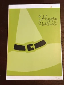 Vtg American Greetings Halloween Greeting Card "Happy Halloween..." Witche's Hat - Picture 1 of 3