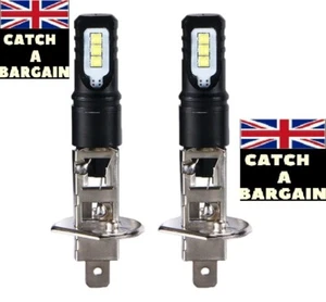 2Pack-H1 6000K Kit Lampadina LED Faro Bianco Super Luminoso 6000LM (B386 - Foto 1 di 8