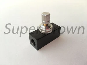  One-Way Metall Luftstromregelung mechanisches pneumatisches Gasventil SC-02 1/4" BSP - Bild 1 von 7