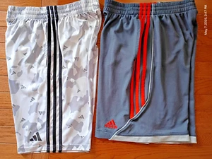 ADIDAS Lot of 2 (Men Small) -Youth XL(18-20) Athletic Shorts - Picture 1 of 1