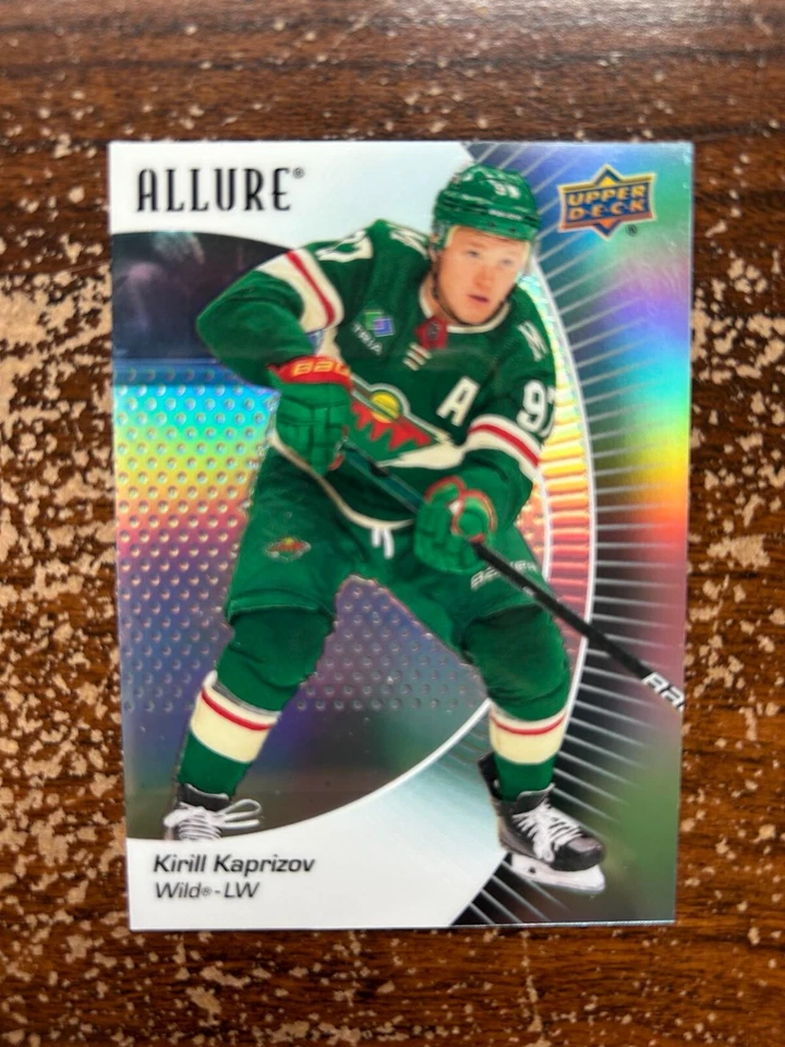 Kirill Kaprizov, Black Rainbow #25 - 2023-24 Upper Deck Allure - Image 1 of 1