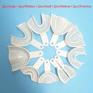 Dental Ortho Impression Trays Perforated Disposable for child/adult (10/b-b - Picture 1 of 12