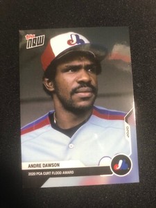 2020 Topps Now Player's Choice Award Andre Dawson Expos PCA10 /219 Made