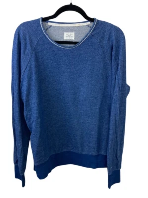 Rag & Bone Mens Standard Issue Lightweight Sweatshirt Sz M Blue - Image 1 of 3