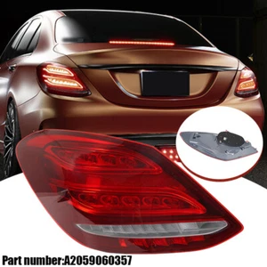 Left Side Tail Light Rear Brake Lamp For Mercedes-Benz C-Class W205 2015~2018 - Imagen 1 de 11