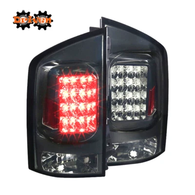 For 05-15 Nissan Armada SUV LED Taillight Smoke Lens Chrome Housing - Image 1 of 4