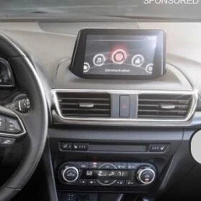 For Mazda 3 2017 2018 2019 Matte inner Interior Warning Lamp Light Switch Cover - image 1 of 4