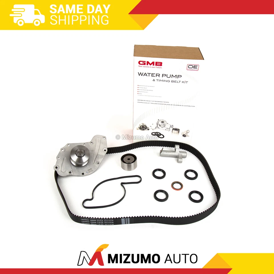 Kit de correa de distribución GMB bomba de agua compatible con 05-10 Chrysler Dodge Volkswagen 3.5 4.0 SOHC Foto 1 de 4