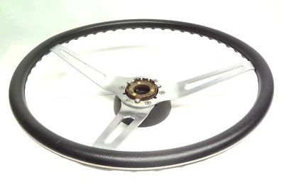 Volante Corvette Chevelle 1969 1970-1975 negro 15" con buje y anillo de bocina OEM Foto 1 de 4