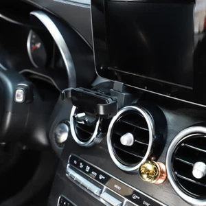 Soporte para móvil salpicadero coche adecuado para Mercedes Clase C W205 GLC X253 - Imagen 1 de 8
