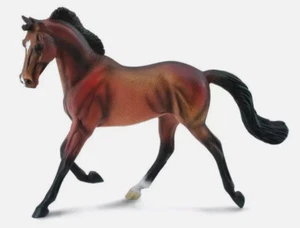 Breyer Horses Corral Pals Bay Thoroughbred Mare Toy Figurine #88477 - Picture 1 of 4