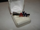 AMERICAN AIRLINE TIE BAR CLASSIC TIE CLIP CLASP US AIRWAYS AA PILOT GIFT NEW!