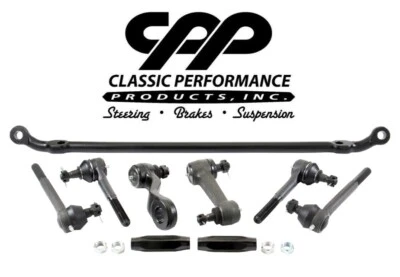 67-70 CHEVY GMC C10 CAMINHÃO COMPLETO CENTERLINK TIE RODS PITMAN KIT MANGAS OCIOSAS - Imagem 1 de 3