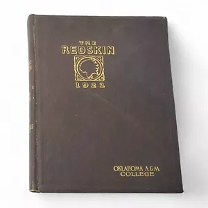 OSU Oklahoma Agricultural & Mechanical College The Redskin Anuario 1922 Raro - Imagen 1 de 24