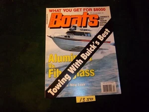 Trailer BOATS Magazine-Towing With Buick's Best - December 1991 - New ~ #1351 - Picture 1 of 3