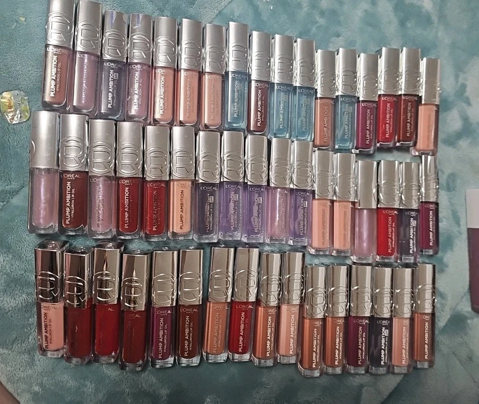 L'Oréal Plump Ambition Hyaluron Lip Oil 201 Milky Nu .16 fol oz