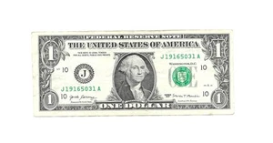 2017- $1. DOLLAR BIRTHDAY NOTE # (19165031)- (MAY/31/1916)- GREAT BILL. - Picture 1 of 2
