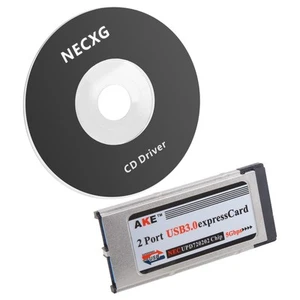 Hoch Geschwindigkeits Dual 2 Port USB 3.0 Express Karte 34 Mm  Platz E3750 - Bild 1 von 7