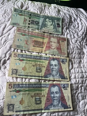 Billetes De China De Guatemala Y De Honduras - Image 1 of 4