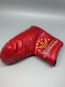 Titleist Scotty Cameron Special Select Blade Putter Headcover Cover Red - Picture 1 of 5