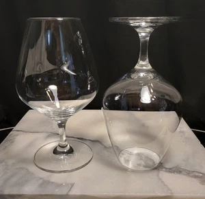 2 Schott-Zwiesel 6 1/2" Crystal Fine Cognac Glasses Goblets Pair Set - Picture 1 of 9