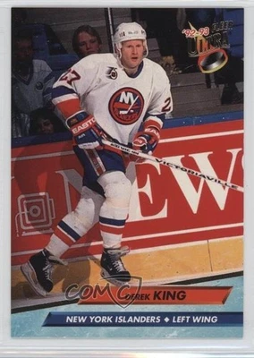 1992-93 Fleer Ultra Derek King #128 - Image 1 of 2