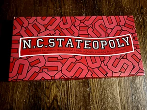 NC Stateopoly Board Game Older Edition Game All Pieces Sealed & New - Picture 1 of 4