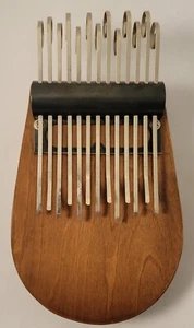 Vintage Afroharp AFH-1 Thumb Piano / Kalimba with Original Box - Picture 1 of 17