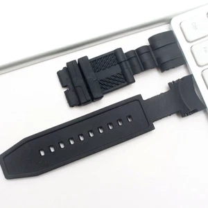 Correa de reloj de goma negra Invicta Zeus Bolt 14071 inv107 26 mm - Imagen 1 de 4