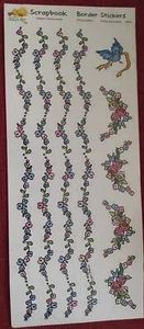 SUZY'S ZOO BIRD & FLORAL CHAIN BORDER #90053 - Picture 1 of 2
