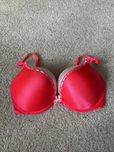 Victoria’s Secret Miraculous Plunge 36D Pink Bombshell Add 2 Cups Push Up Bra - Picture 1 of 9