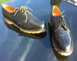 Vintage Dr Martens 1461 black ben leather shoes UK 10 EU 45 England