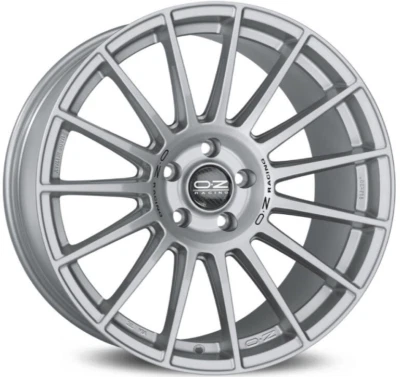 Sommerräder Tesla S Alufelgen OZ Superturismo Dakar 21 Zoll silber Continental - Bild 1 von 2