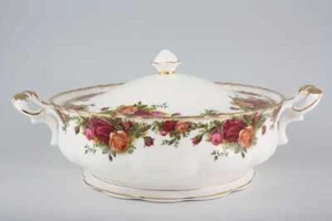 Royal Albert Old Country Roses Made in England Vegetable Tureen + Lid - 133470Y - Picture 1 of 1