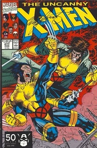 Uncanny X-Men #277 Signed by Chris Claremont Wolverine vs Gambit Jim Lee Cover - Picture 1 of 2
