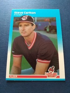 1987 Fleer Update Baseball Steve Carlton #U-17 HOF Factory Set Break NM-MT
