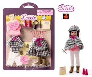 Lottie Doll Mystery Solver Detective Outfit Clothing Doll Clothes LT173 - New - Foto 1 di 3