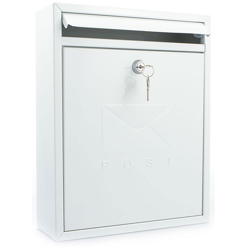 Sterling (padlocks) Compact Postbox White Mb05 for sale online | eBay 