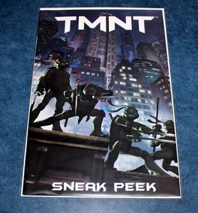 TMNT 2007 PELÍCULA adaptación SNEAK PEEK #0 CÓMIC TEENAGE MUTANT NINJA TURTLES CASI NUEVO - Imagen 1 de 1