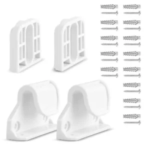 Retractable Baby Gate Replacement Part Wall Mounting Accessories Brackets Latch - Picture 1 of 4